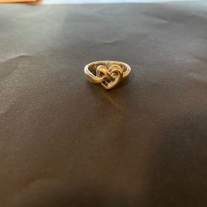 James Avery heart knot ring